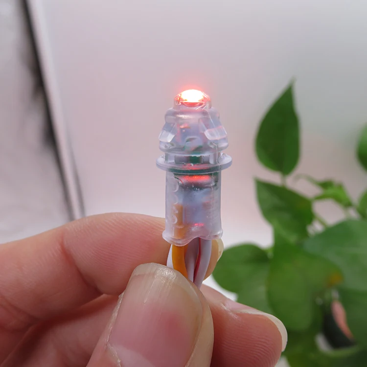 Outdoor Waterproof Advertisement 9mm Led Pixel Light 12v