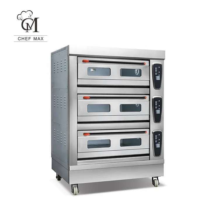 comercial Professional Hot Sale Computer Control Panel Bread pizza Baking Electric baking oven