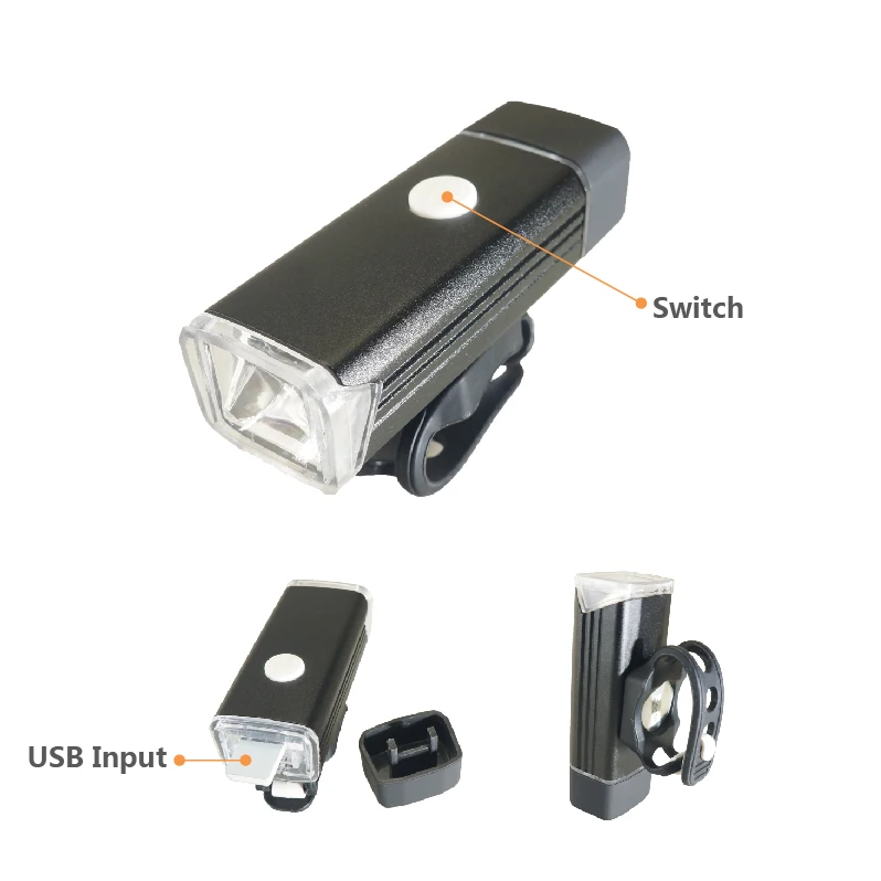 Горячая Распродажа Алюминиевый USB Перезаряжаемый светодиодный велосипедный фонарик велосипедные фонари для ночной езды по выгодной