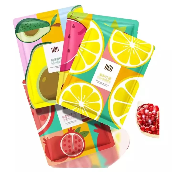 OEM DSU private label lemon essence skin care sleeping nourishing face care moisturizing whitening beauty facial mask