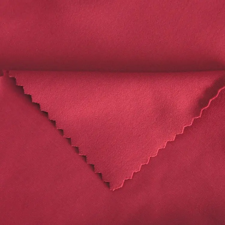 Hot sell 73% polyester 27% spandex  tricot  anti microbial fabric for sportswear