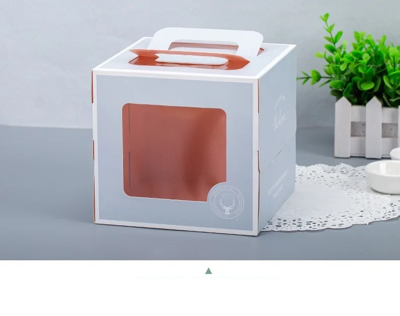 
Custom Handle Craft paper box Gift Paper Packaging Jewelry Round Packing Paper Box 
