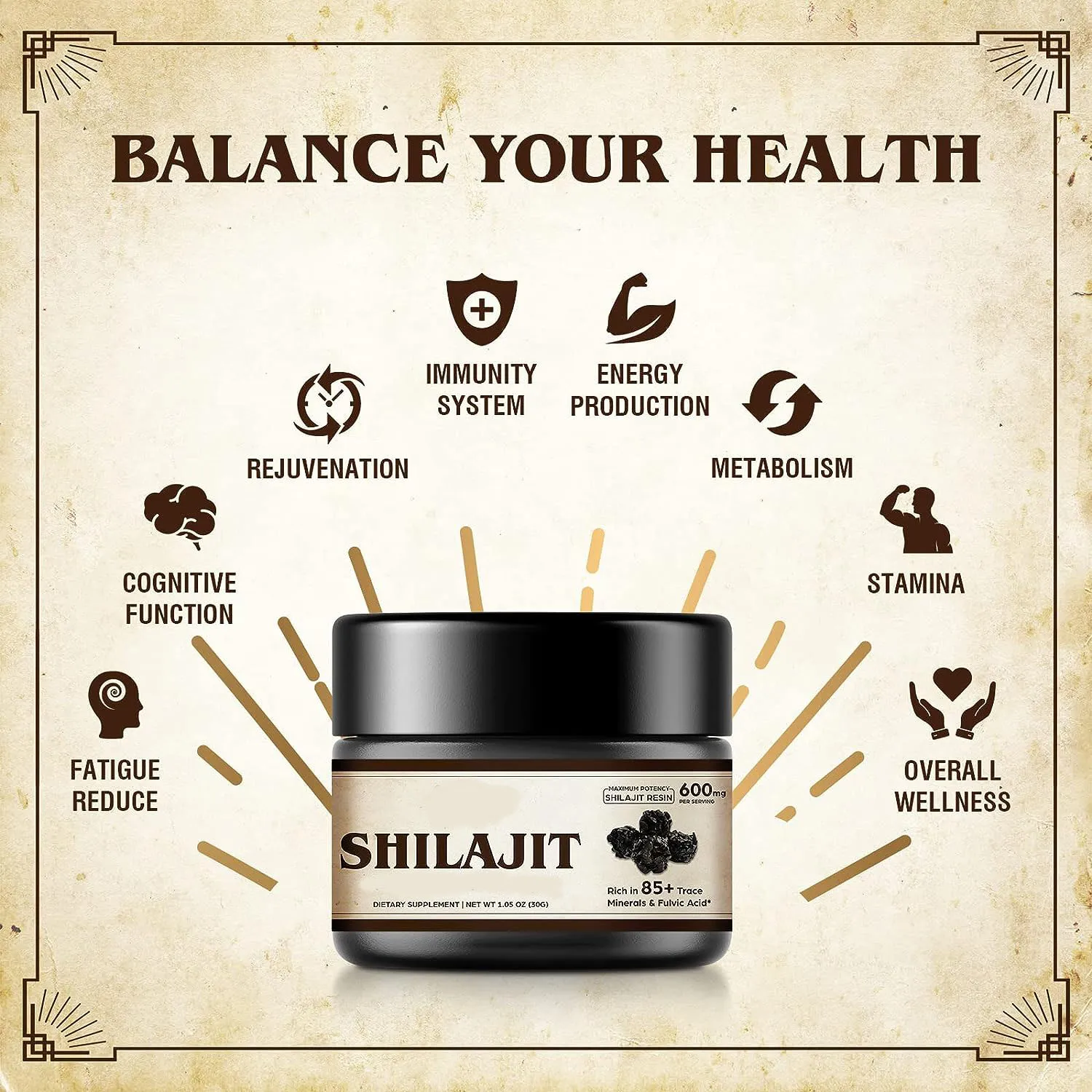 OEM HOT Selling Factory Direct Sale Manufacturer Shilajit Cream for Men and Women, Support Logo Customization and Label Printing
