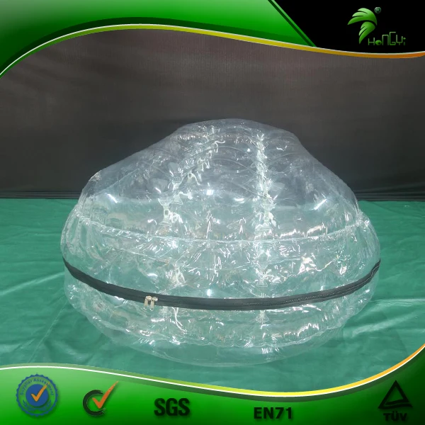 Hot Sale Transparent Inflatable Bag Sleeping Custom Stress for Outdoor and Indoor