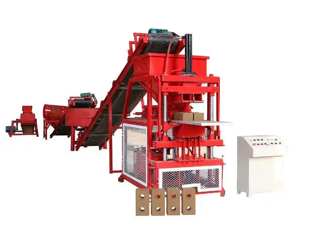 Clay Brick Making Machine Compressed Soil Clay Brick Machine Automatic Ecological Brick Machine Nepal for Sale 2-10 5000 10-25s