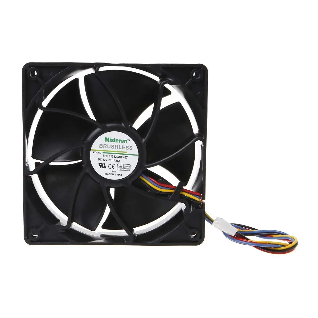 
2021 вентилятор врубовая машина идеально подходит для Antminer S7/S9/L3 + 12VCM 6000 об/мин 2.7A EditE10 охлаждающий вентилятор 