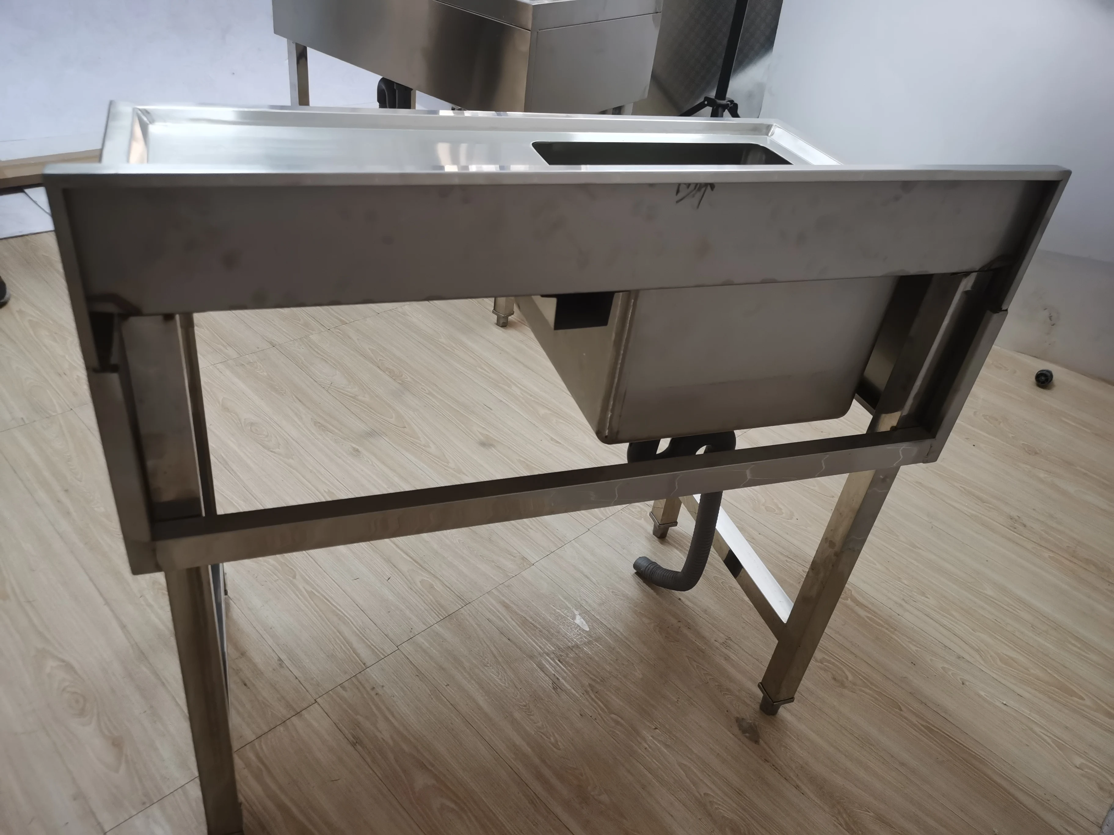 Hot sale Durable Commercial Stainless Steel Washing Sink Kitchen Sink With Drainboard