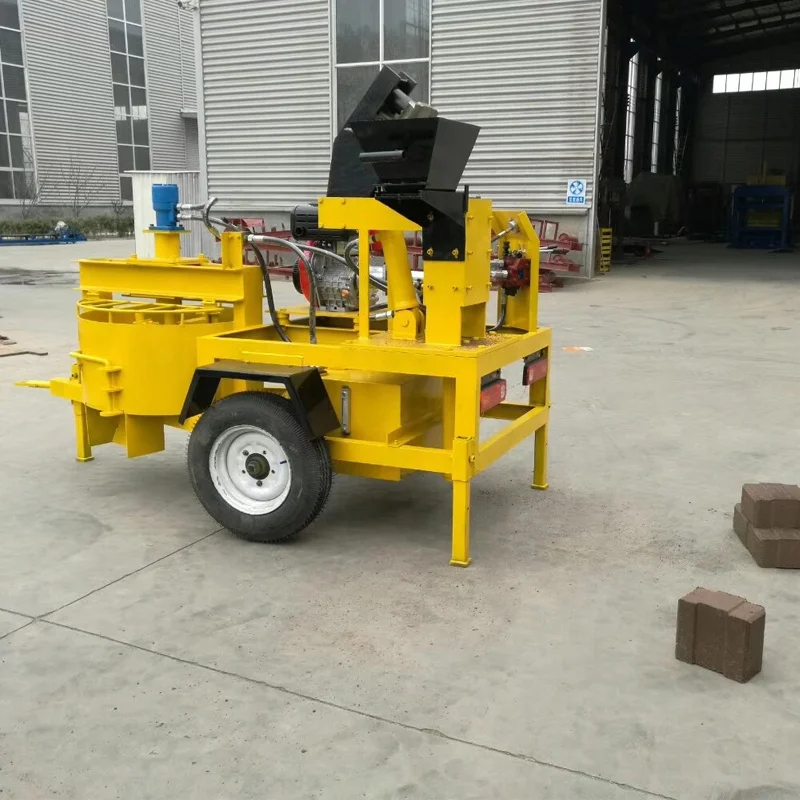 M7M1 Hydraulic red clay interlock lego brick making machine price Morocco