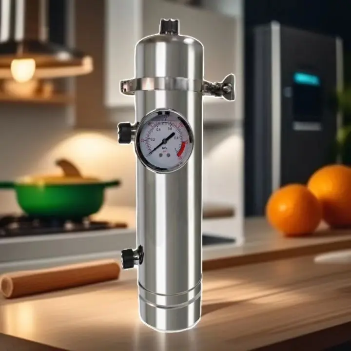 KLC102-1000L Stainless steel vertical under-sink ultrafiltration water purifier industrial water filter