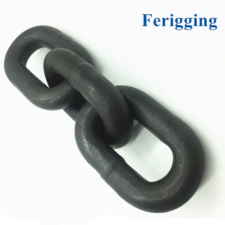 Ferigging G80 Black Oxidised EN818-2 Chain Lifting 8mm