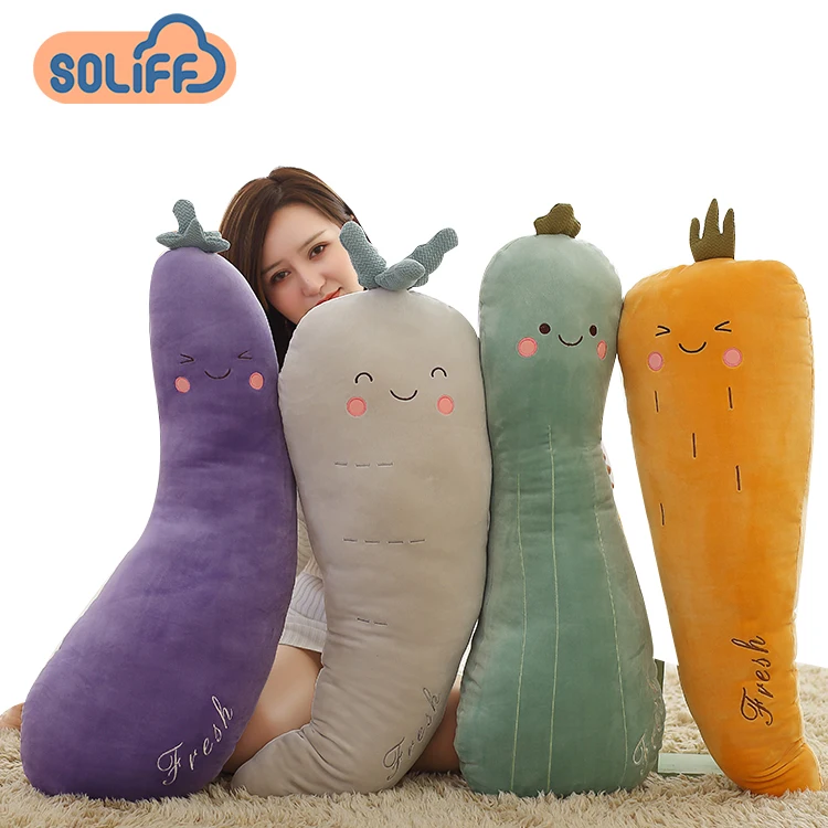 Пользовательские фрукты плюшевые игрушки мягкие подушки большого тела