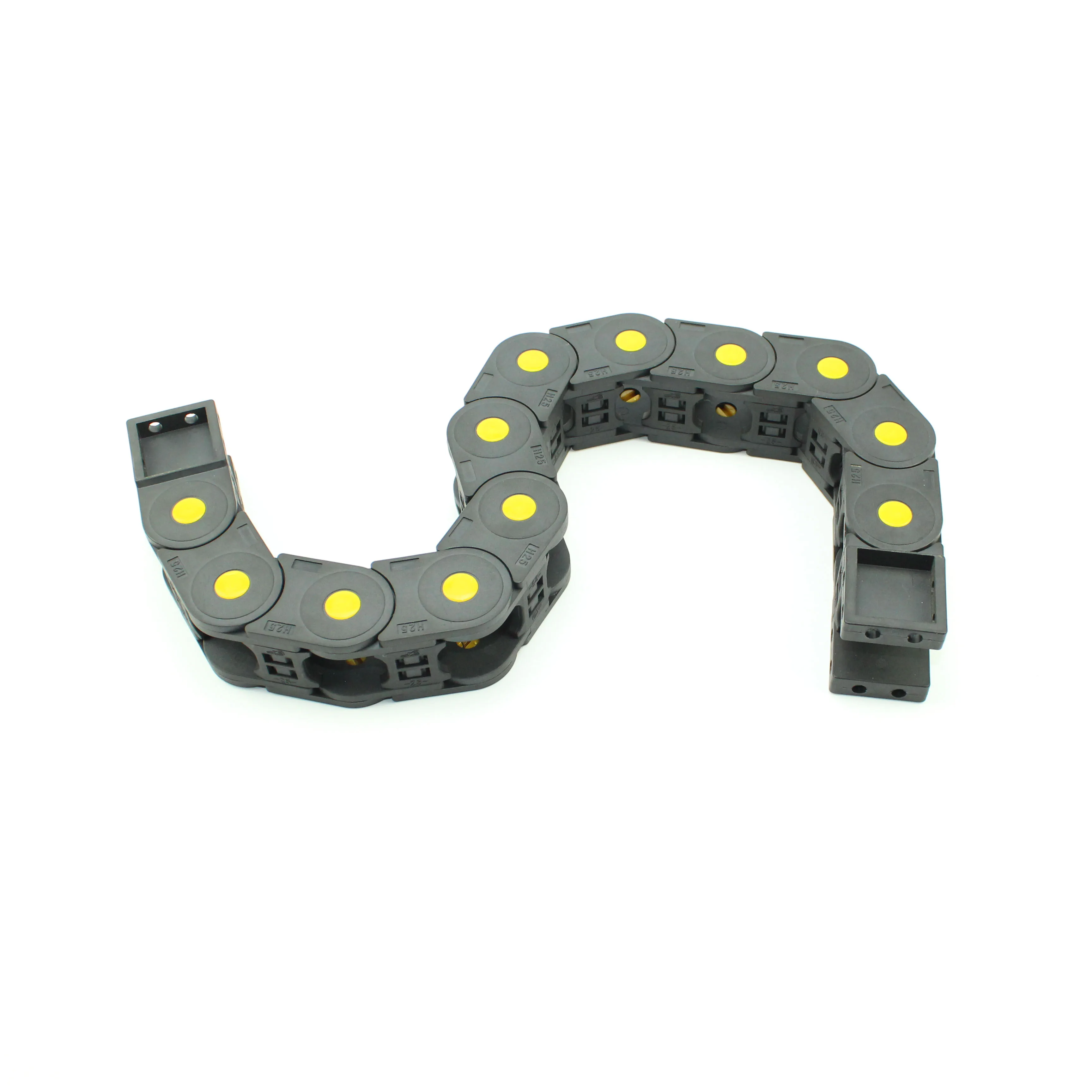 JIASI  nylon openable drag chain 25x57 smooth movement Cable partner, best choice