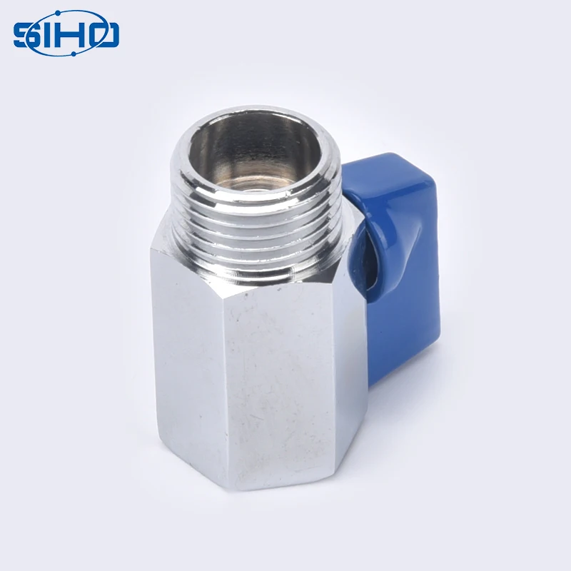 FM Mini Ball Valve Factory Direct Brass China Standard Yellow Brass Color Safety Manual Medium Temperature General Rubber OEM