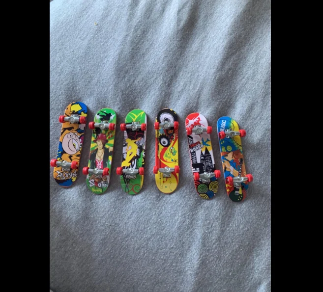  Палец мини скейтборд палуба грузовик палец доска скейт игрушка для детей и взрослых