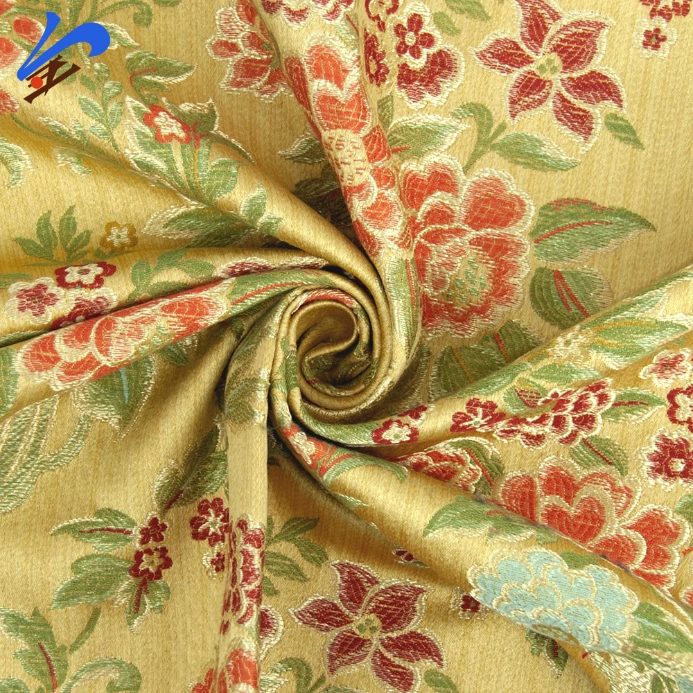 China Jacquard Yarn Dyed Woven Fabric Curtain Cushion Upholstery Jacquard Fabric For Home Textile