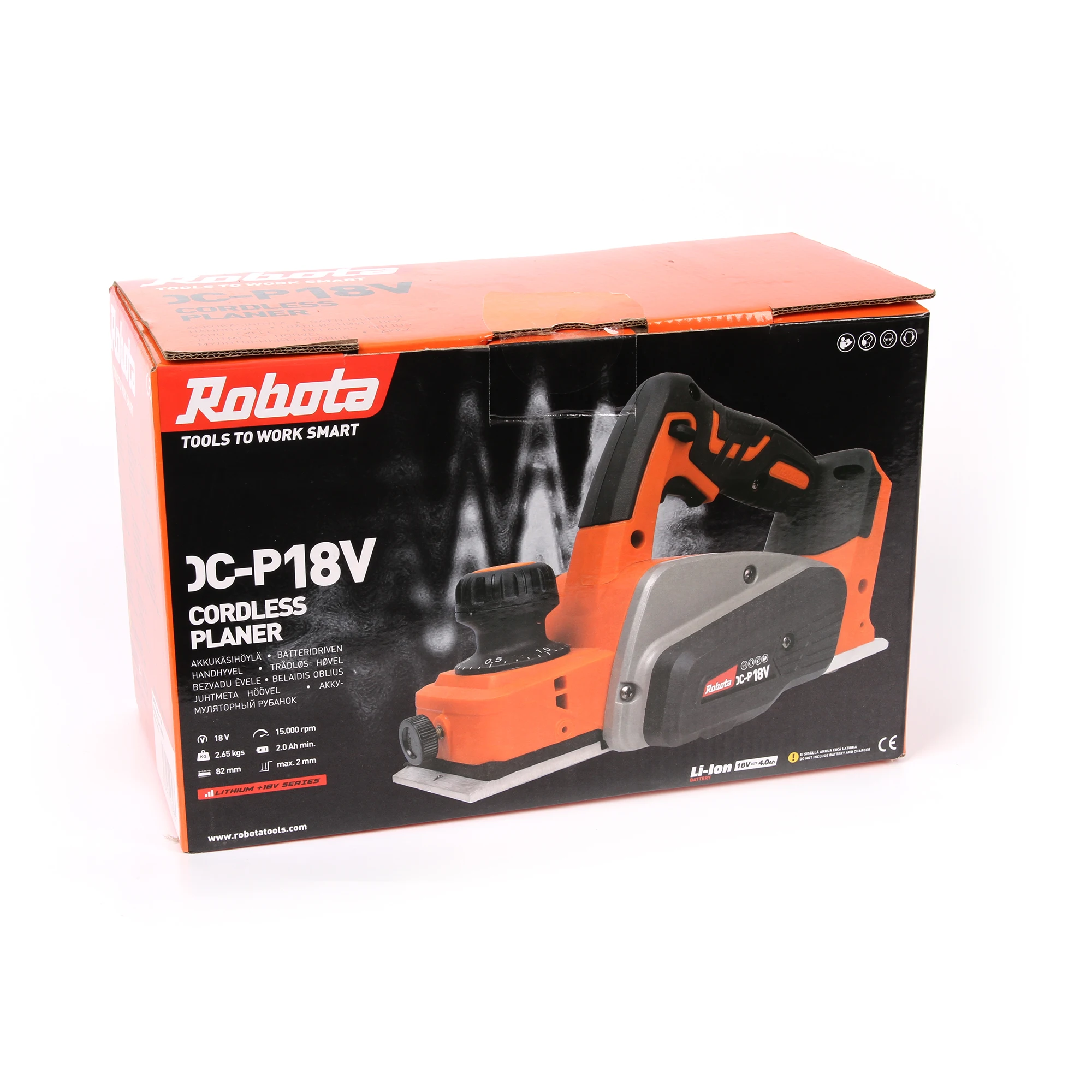Battery Cordless Electric Planer Portable Wood Planer Cordless Brushless Planer Machine