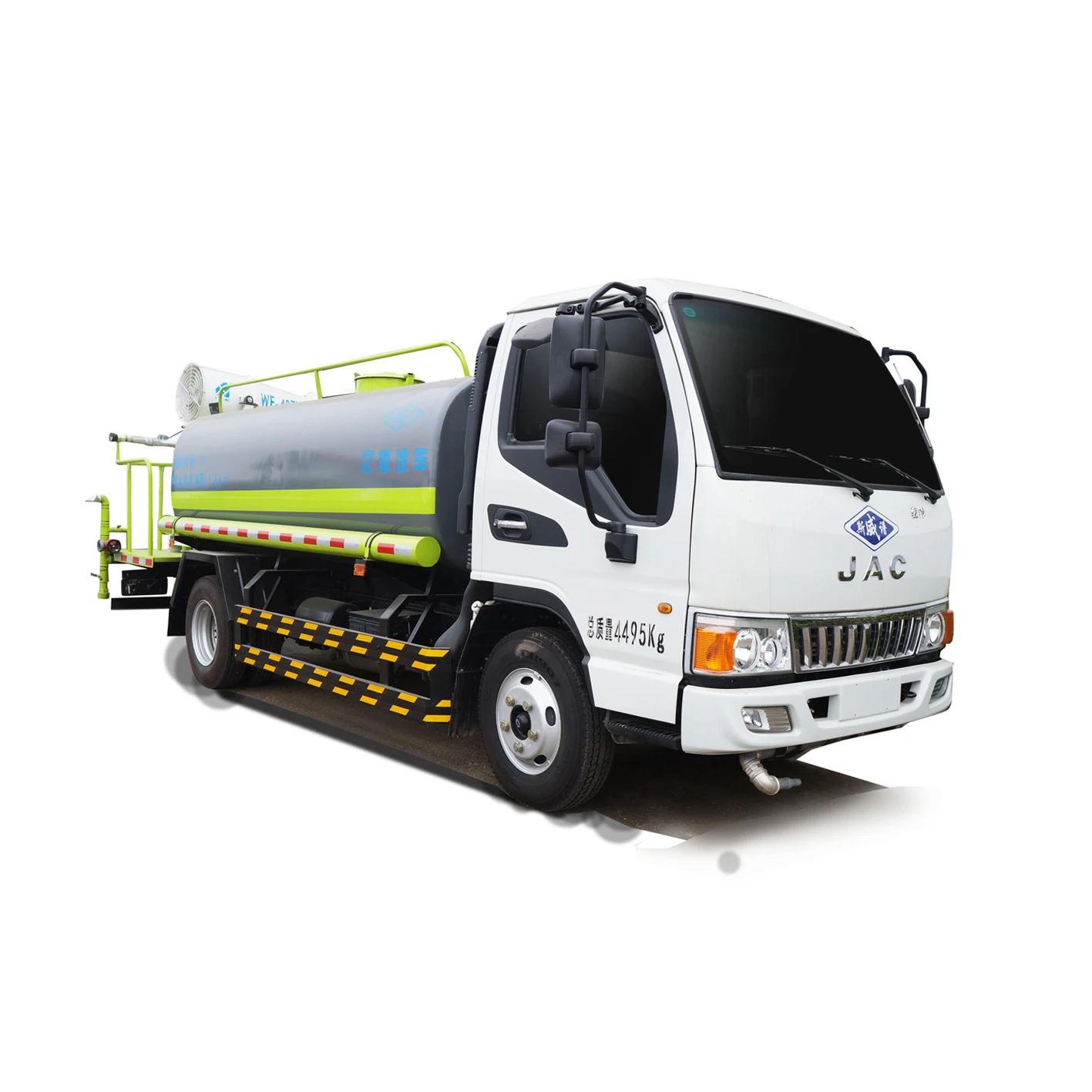 JAC 4x2 Mini Water Tank Truck with 1000 & 3000 Liters Capacity New Diesel Fuel Engine and Pump Factory Price for Sale