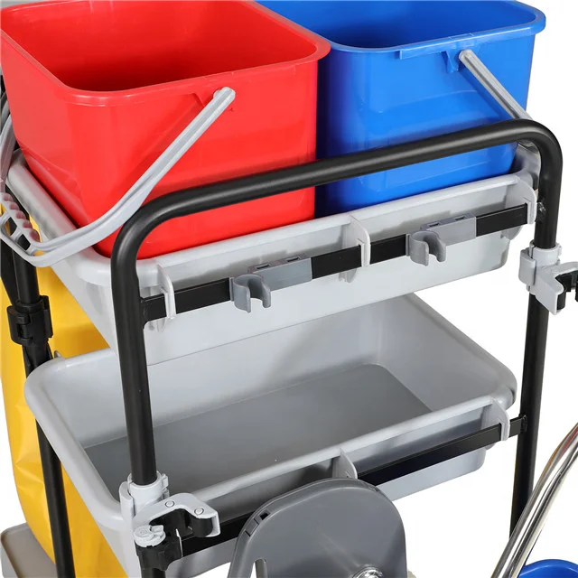 Housekeeping trolley Deluxe Room service trolley hotel cart Mulit functional trolley