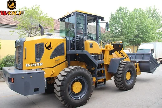 ZL30 wheel loader wolf WL938 loader eath moving machinery for sale