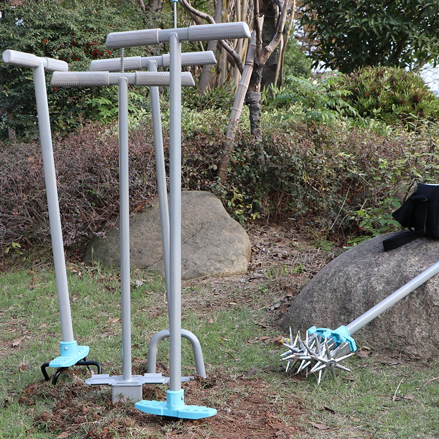 gardening tool carbon steel manual garden edger long handle step edger garden hand lawn edger