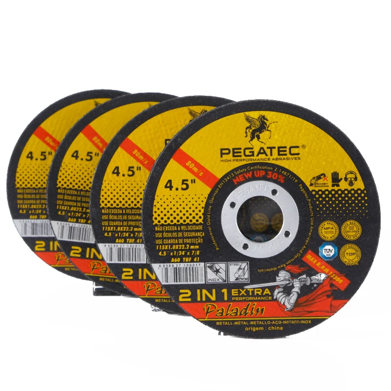 Popular High Quality PEGATEC 4.5' Cutting Disc Suitable For Metal And Steel