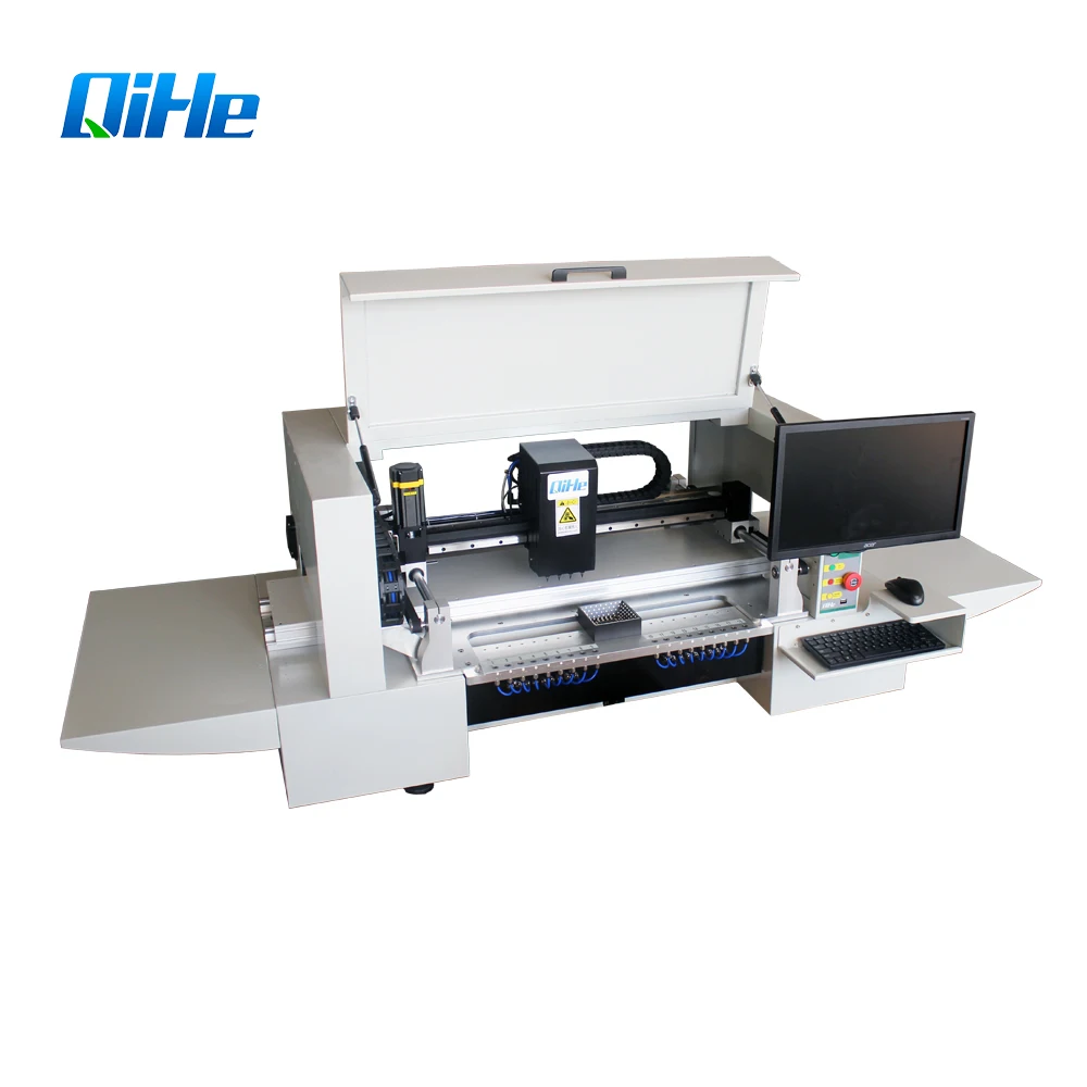 8 feeders YAMAHA compatible high speed SMT  pick and place machine for led lamp manufacturing machinery