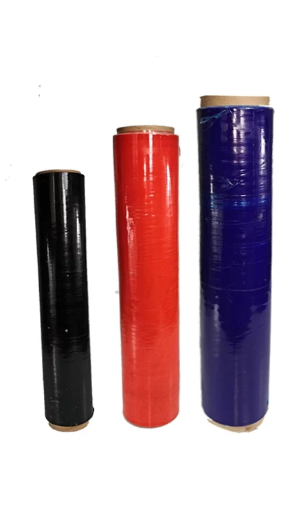 Wholesale customizable PVC stretch film winding film 45cm industrial tray self adhesive packaging film