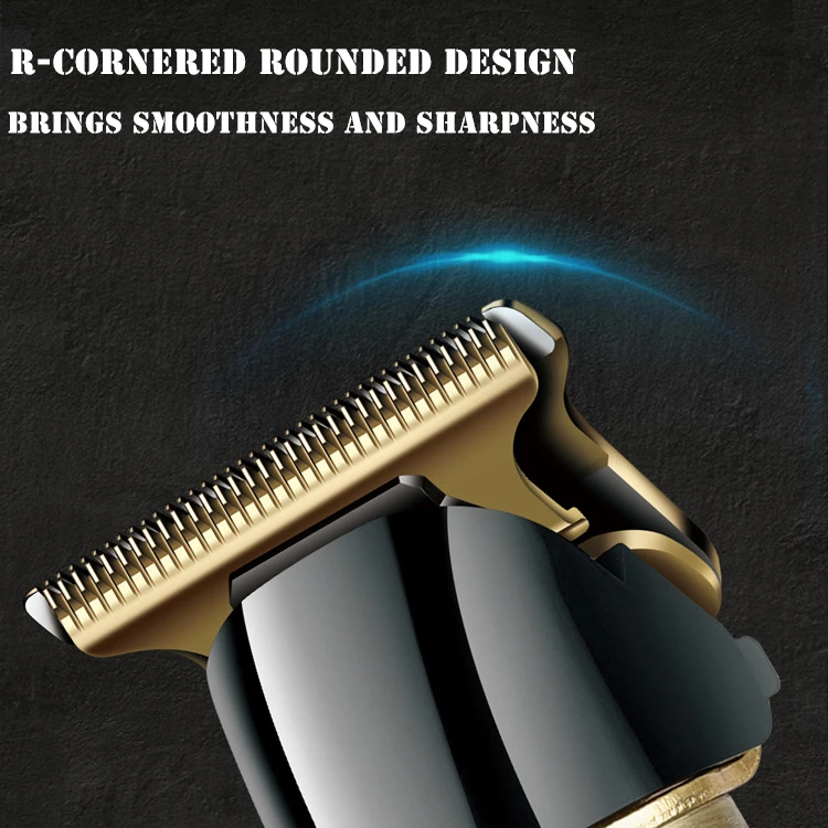 USB Rechargeable T9 Baldheaded Electric hair trimmer Cordless Shaver Trimmer 0mm Men Barber Hair Cutting Machine