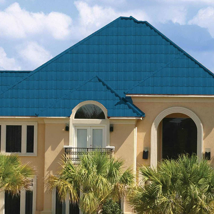 free sample shingles zinc galvanized shingles sheet royal blue color steel corrugated metal rhombus roof tiles for south africa