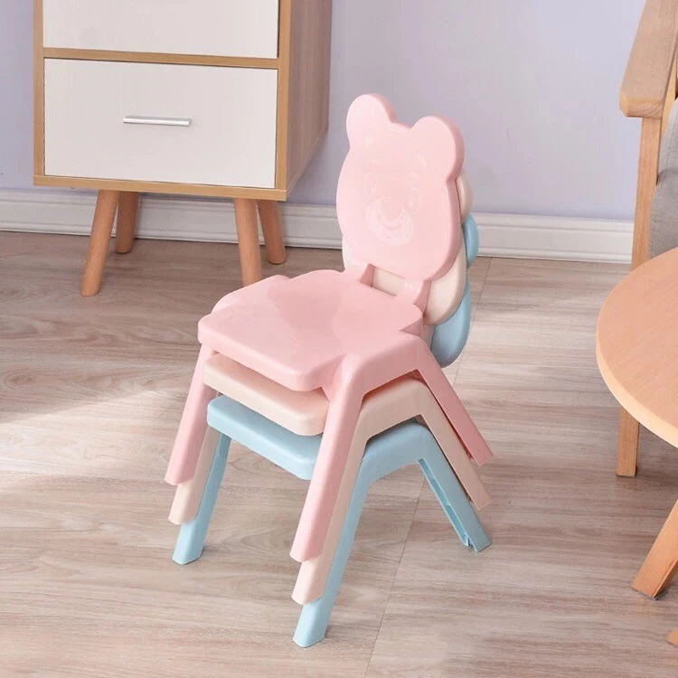 Wholesale Nursery School Party Study Student Children Injection Kids Baby Sitting Plastic Chair