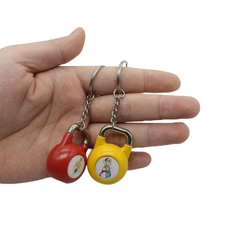 Adjustable Kettlebell Russian Custom Business Designer  12-32kg Custom Strong Muscle Animal Kettlebell Fitness Keychain