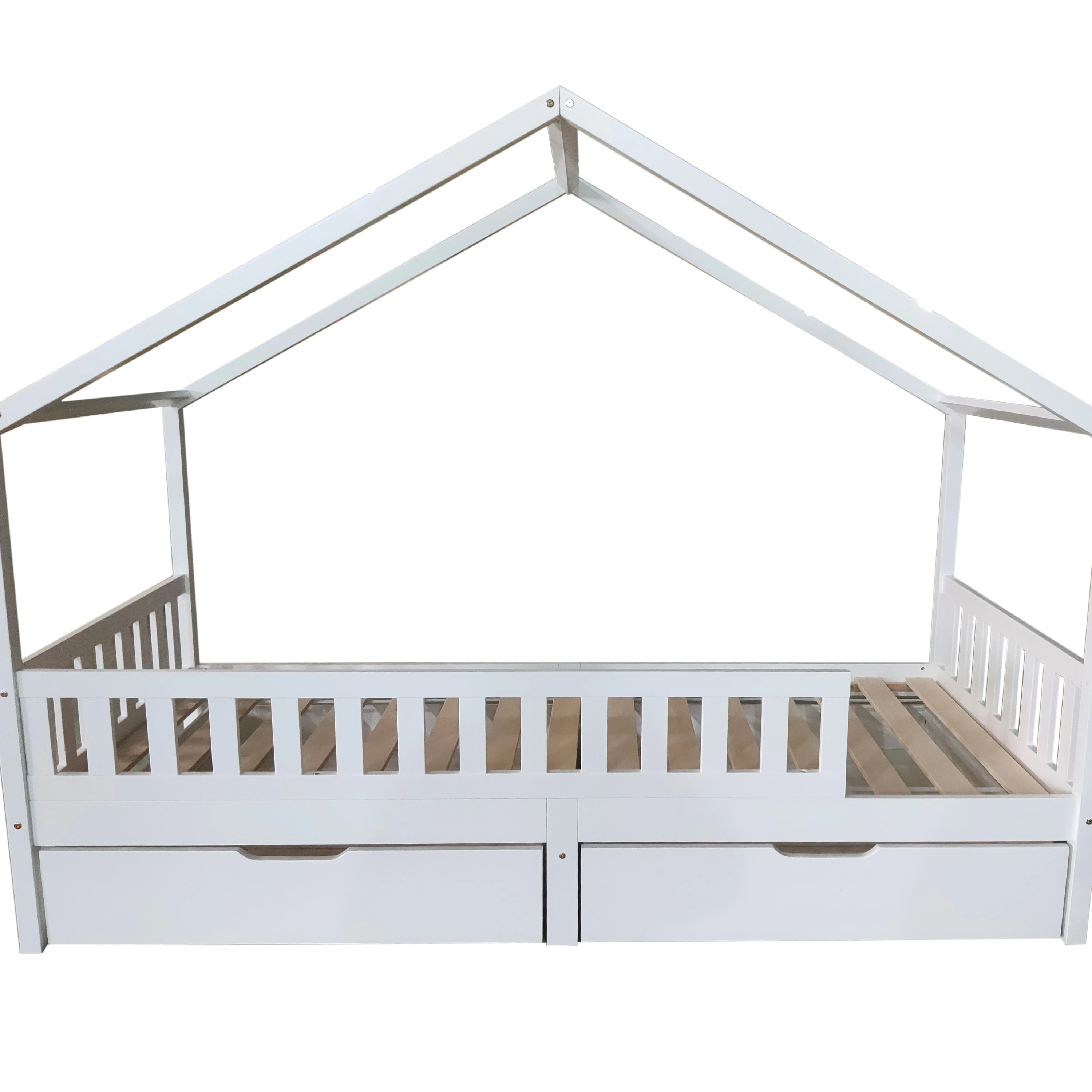 MK1311-D2 современный дизайн популярные твердой древесины кровать для дома детские