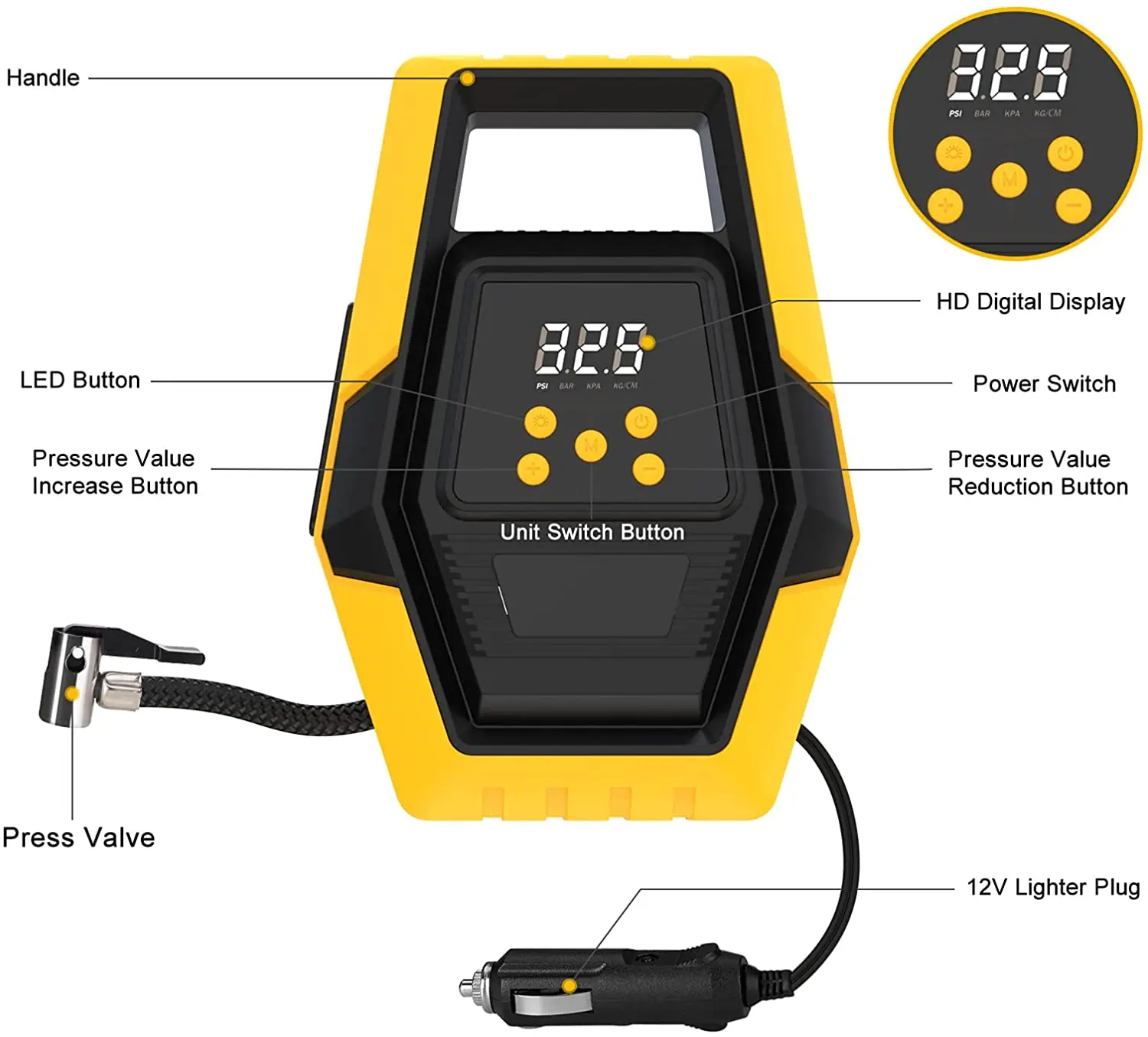 Tirol, сделано в Китае, превосходное качество, маленький Электрический воздушный компрессор