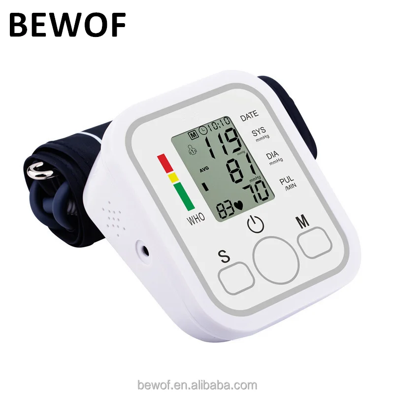 upper arm blood-pressure monitor cuff tensiometro-digital brazo oem digital bp monitor bp machine medical arm