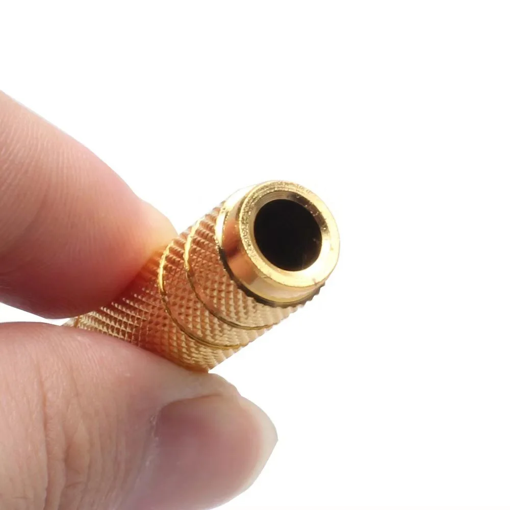 Jack 6.35mm Male To 3.5mm Female Adapter Connector Headphone Audio Adapter Amplifier Microphone AUX Cable With 6.35 3.5 MM Jack