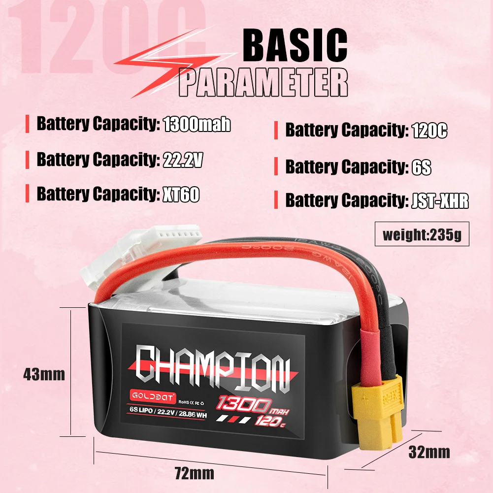 OEM по Заводской Цене 2S 3S 4S 6S 1300mah 22 2 V 120C XT60 LiPo аккумулятор для радиоуправляемые лодки автомобили FPV Дрон гоночный