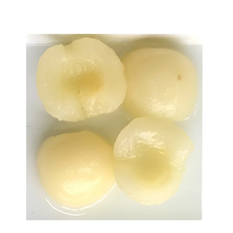 Органические половинки нарезанные кубиками консервированные фрукты груши в легком сиропе по заводской цене