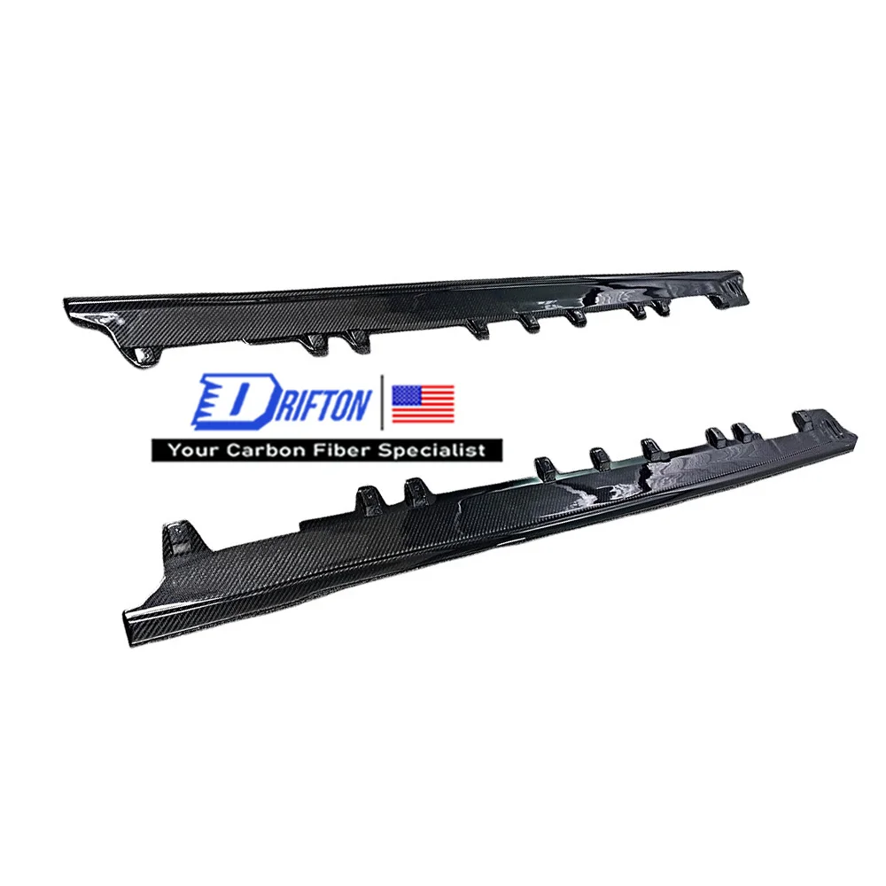 Quality Carbon Fiber Side Panels For Toyota Supra MK5 ATS Style Carbon Fiber Body Kit