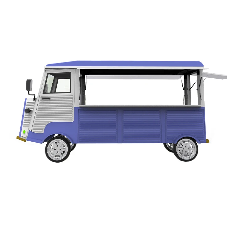Yanzhimei New Custom With Full Kitchen Road Legal Prefab Pastry Food Trailer Food Cart