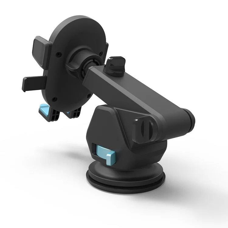 Автомобильный телескопический держатель для мобильного телефона из ТПУ на присоске