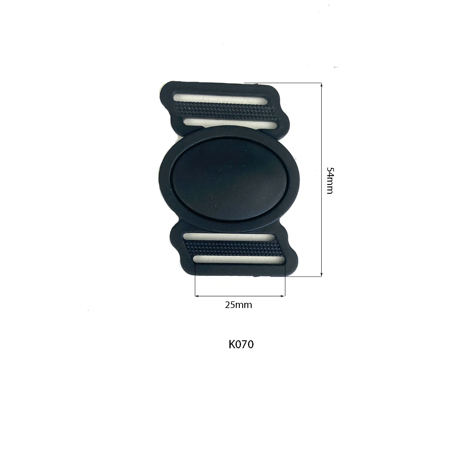 POM Plastic Belt Strap Buckle for Backpack Camera Bag Accessories Side Release Buckle Nylon Webbing Strap Plastic Clip