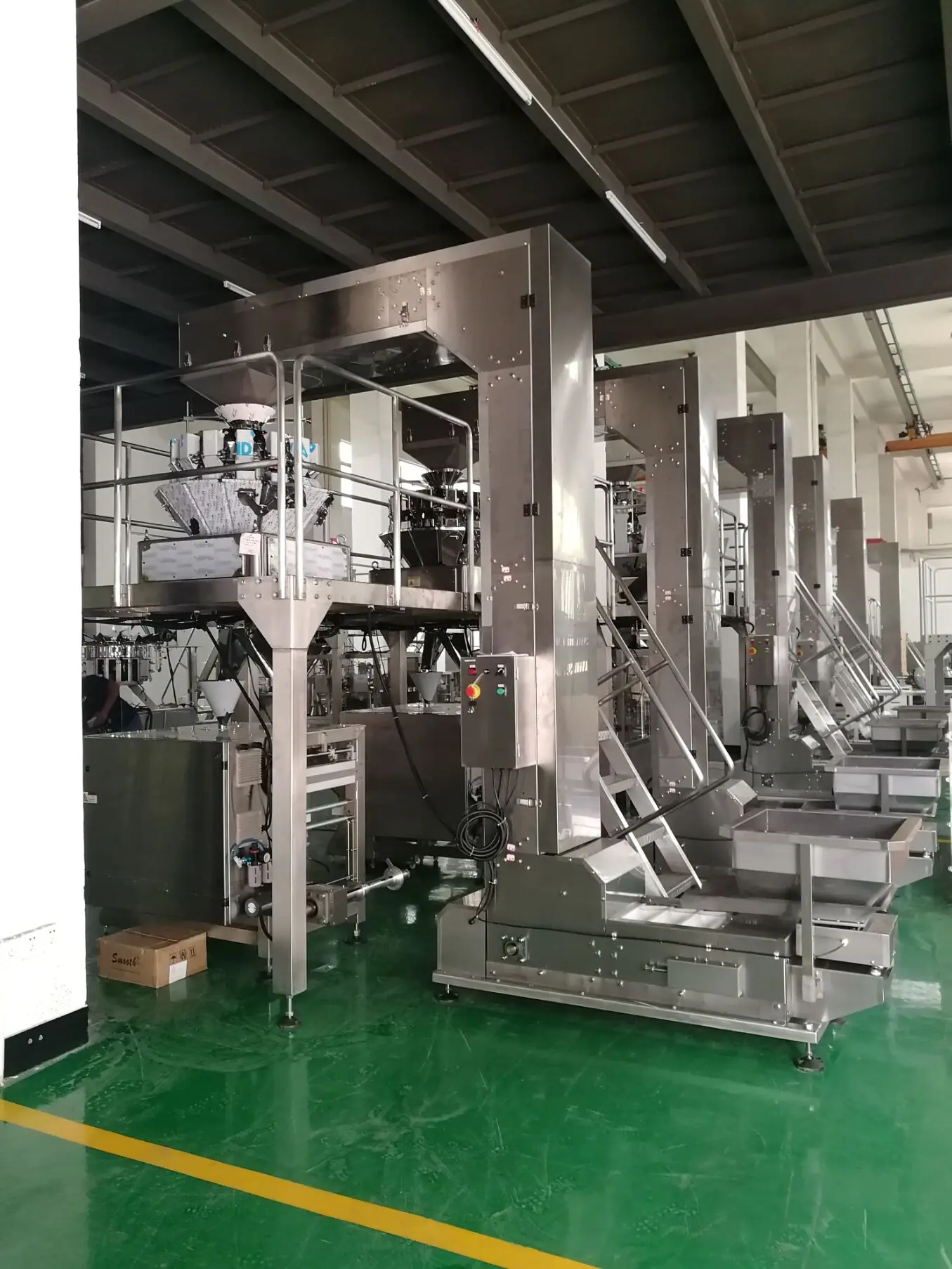 Automatic Conveying Popcorn Chip Snack Candy Z Type Bucket Elevator Conveyor