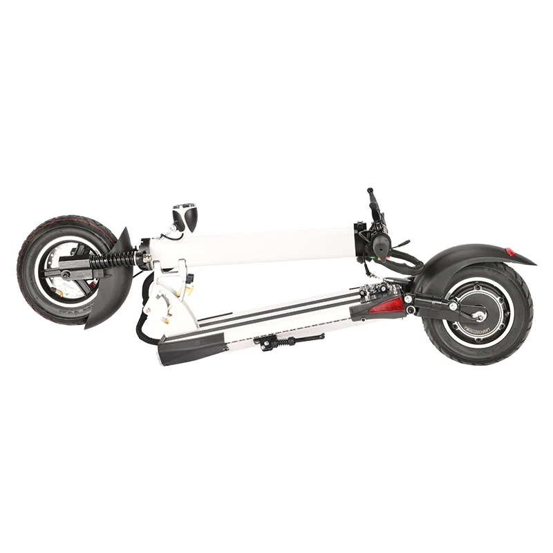 Wholesale 2022 800w 40km/h e-scooter Fold 10-inch 2 Wheel Fat Tire Electric Scooter