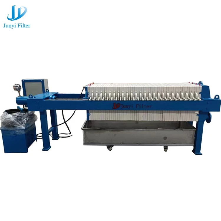 Automatic Hydraulic Compressing Filter Press Ceramics Plate Frame Filter Press