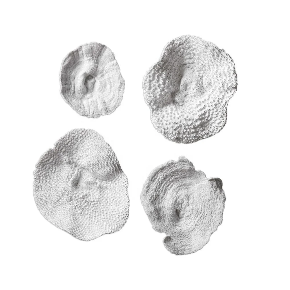 Coral Decor Home Ornament White Resin with Acrylic Base Home Decoration Artificial Model Aquarium 30% Deposit Avalaible Picture