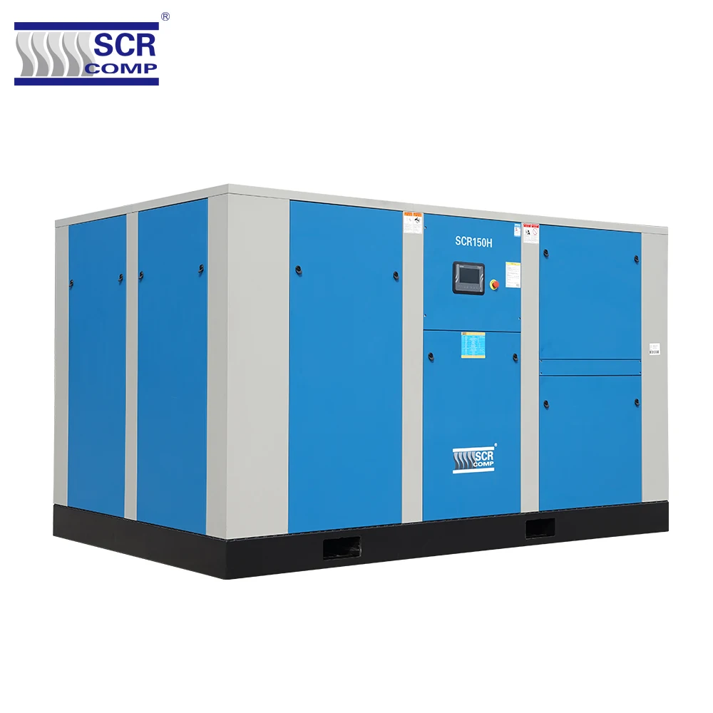 Высокая эффективность двухступенчатый роторный винтовой воздушный компрессор (SCR300H)
