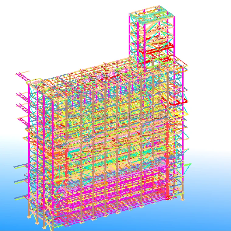 Kamikawa custom Steel structure Company factory construction laser cutting welding services
