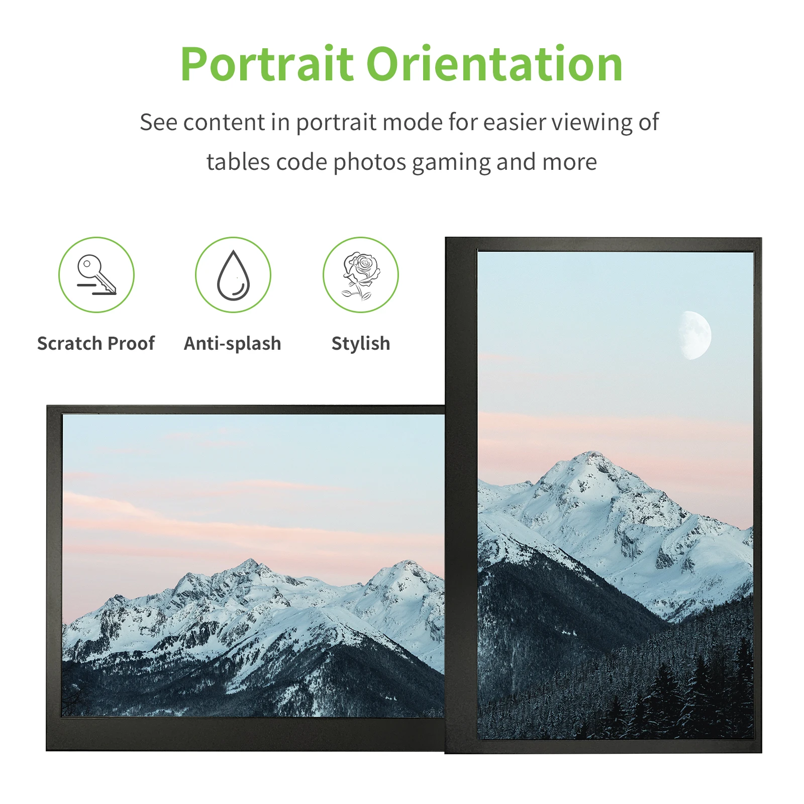 Portable Monitor 17.3 17 15.6 14 13.3 13 12.5 10.1 inch Touch Screen Monitor 15.6 inch Portable Monitor For Laptop