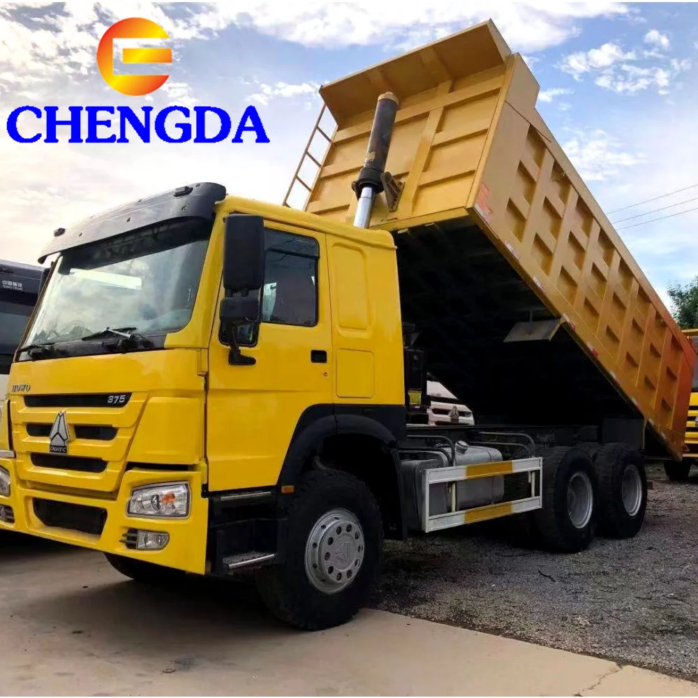 Low price SINOTRUK HOWO new and used 6x4 8x4 heavy duty 336 371 dump truck for sale