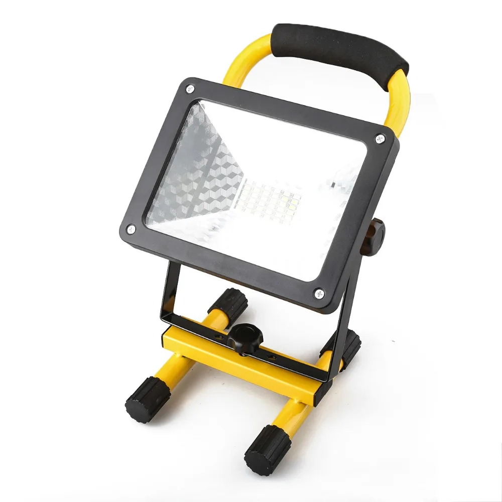 Good quality portable led rechargeable worklight cordless spotlight 10W 20W 30W 50W 100W